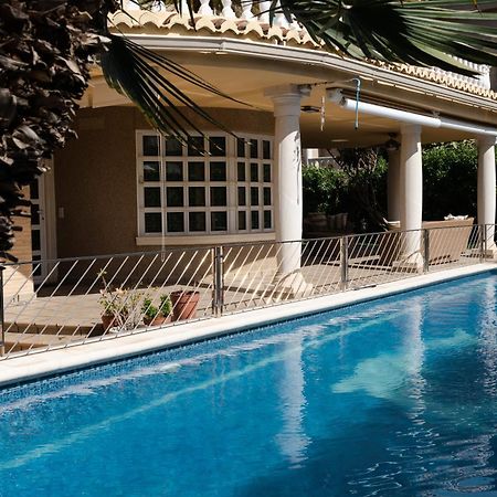 Experience Valencia Luxury Chalet Puig Val Con Piscina Bagian luar foto