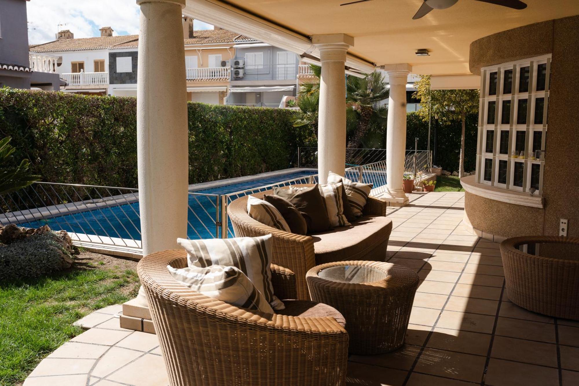 Experience Valencia Luxury Chalet Puig Val Con Piscina Bagian luar foto